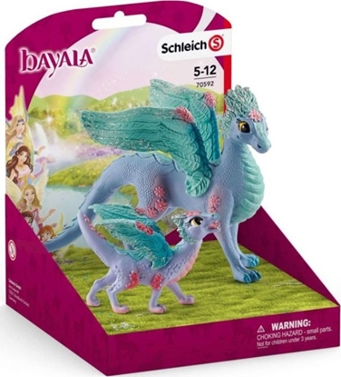 Изображение Figurka Schleich Kwiecisty smok i dziecko