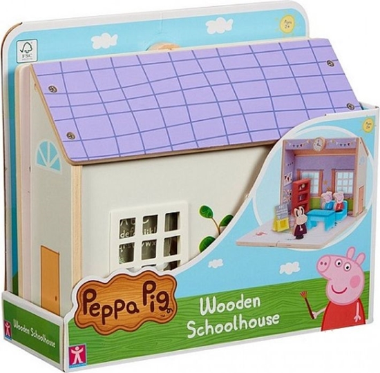 Изображение Figurka Tm Toys Świnka Peppa - Drewniana szkoła (455977)