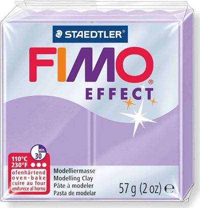 Picture of Fimo Masa plastyczna termoutwardzalna Effect liliowy pastelowy 57g