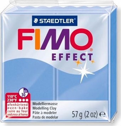 Изображение Fimo Masa plastyczna termoutwardzalna Effect niebieski agat 57g