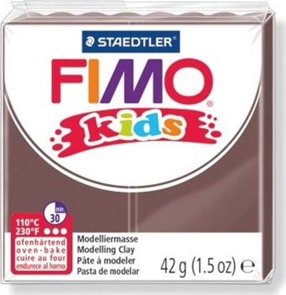 Attēls no Fimo Masa plastyczna termoutwardzalna Kids brązowa 42g