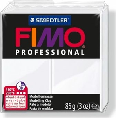 Attēls no Fimo Masa plastyczna termoutwardzalna Professional biała 85g