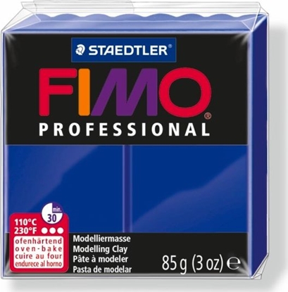 Изображение Fimo Masa plastyczna termoutwardzalna Professional ultramaryna 85g