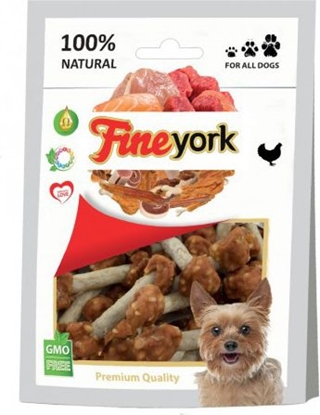 Attēls no FINE YORK BONE SNACK Z BRĄZOWYM RYŻEM 80g