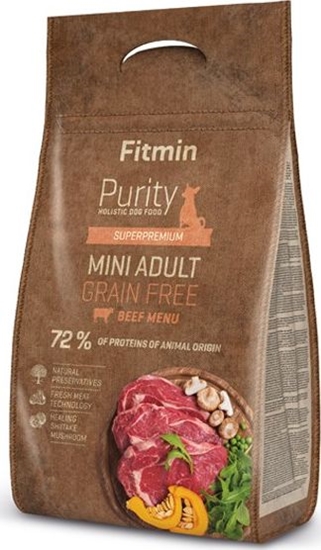 Изображение Fitmin  Purity dog GF Adult Mini Beef 0,8 kg