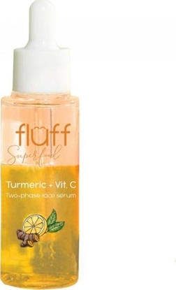 Изображение FLOSLEK Fluff Two-Phase Face Serum booster dwufazowy do twarzy z witaminą C 40ml