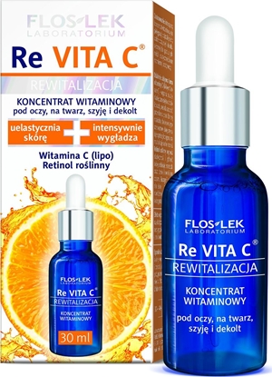 Изображение FLOSLEK Koncentrat pod oczy Revita C ujędrniający 30ml