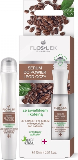 Picture of FLOSLEK Serum do powiek i pod oczy ze świetlikiem i kofeiną 15ml