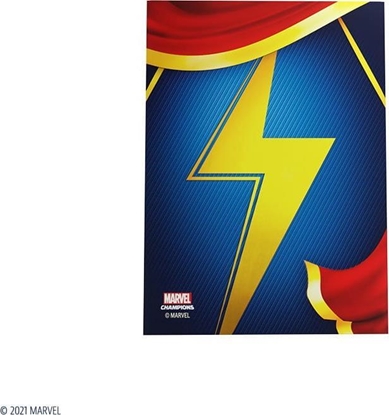 Attēls no Gamegenic Gamegenic: Marvel Champions Art Sleeves (66 mm x 91 mm) Ms Marvel 50+1 szt.