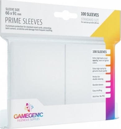 Picture of Gamegenic Gamegenic: Prime CCG Sleeves (66x91 mm) - Yellow, 100 sztuk