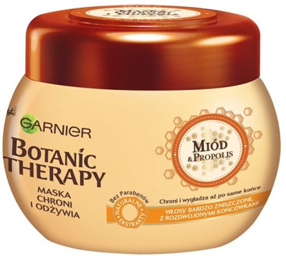 Изображение Garnier Botanic Therapy Miód i propolis Maska do włosów 300ml