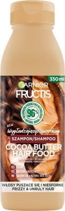 Изображение Garnier GARNIER_Fructis Cocoa Butter Hair Food Shampoo szampon do włosów puszących się i niesfornych 350ml