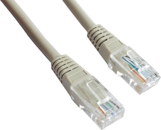 Picture of Gembird patch cord RJ45, kat. 5e, UTP, 7.5m, szary (PP12-7.5M)