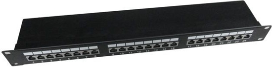 Picture of Gembird Patch panel 19" 1U 24x RJ-45 kat.5E (NPP-C524-002)