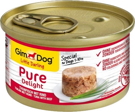 Picture of Gimdog Pure Delight tuńczyk+wołowina 85g