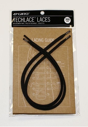 Attēls no Giro Sznurówki GIRO TECHLACE LACES black 245mm