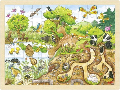 Attēls no Goki Puzzle Natura (GOKI-57582)