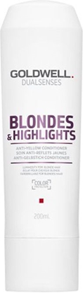 Attēls no Goldwell Dualsenses Blondes & Highlights Odżywka neutralizująca do włosów blond i z pasemkami 200 ml