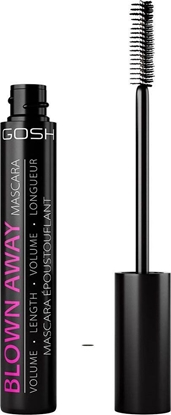 Picture of Gosh Blown Away Mascara pogrubiająco-wydłużający tusz do rzęs 002 Carbon Black