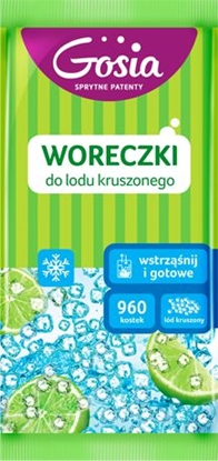 Attēls no Gosia Woreczki do lodu Gosia "Wstrząśnij i gotowe"- Lód kruszony 8szt.