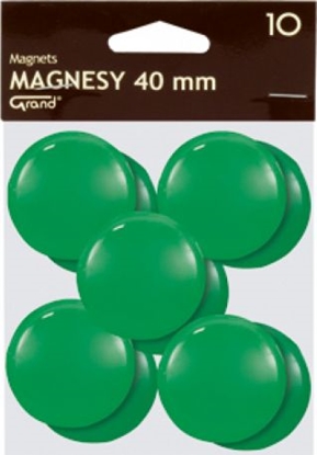 Изображение Grand Magnes 40mm zielony 10szt GRAND