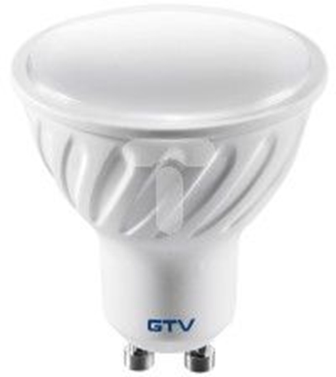 Picture of GTV Żarówka LED smd 2835 neutralna biała GU10 7,5W AC 220-240V 50-60Hz kąt świecenia 120st. 570lm 65mA (LD-PC7510-40)