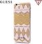 Изображение Guess Apsauginis dėklas GUESS Aztec skirtas Apple iPhone 7 4.7", Skaidri/Rožinė