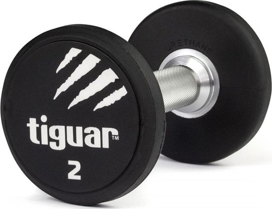 Изображение Tiguar hantel TI-WHPU0020 gumowany 1 x 2 kg