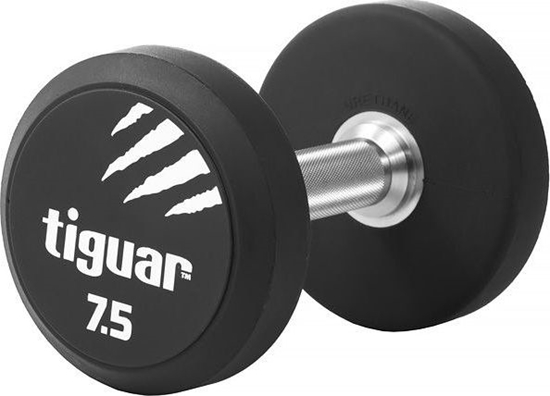 Изображение Tiguar hantel TI-WHPU0075 gumowany 1 x 7.5 kg