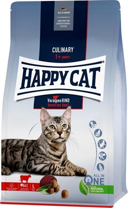 Изображение Happy Cat Culinary Bavarian Beef, sucha karma, dla kotów dorosłych, wołowina bawarska, 1,3 kg, worek