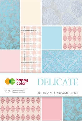 Изображение Happy Color Blok Effect Delicate 10 arkuszy HAPPY COLOR