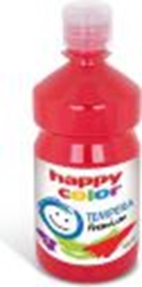 Attēls no Happy Color Farba 500 ml czerwona