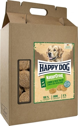 Attēls no Happy Dog NaturCroq Lamm-Reis-Taler, talarki, przysmak dla średnich i dużych psów, jagnięcina - ryż, 5kg