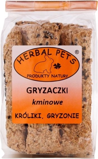 Изображение Herbal Pets GRYZACZKI KMINOWE DLA GRYZONIE 160G