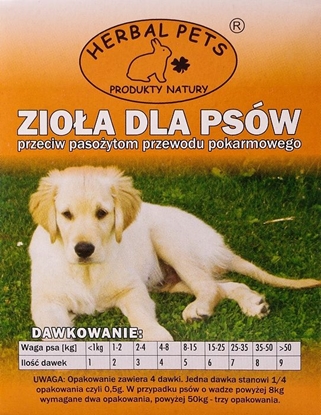 Изображение Herbal Pets PETS ZIOŁA PRZECIW PASOŻYTOM DLA PSÓW