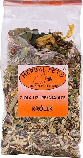 Изображение Herbal Pets Zioła uzupełniające dla królika 100g (20379)