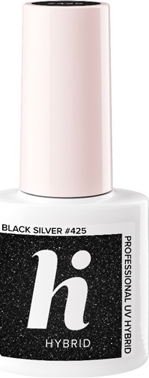 Изображение Hi Hybrid Hi Hybrid Lakier hybrydowy CARNIVAL #425 Black Silver 5ml