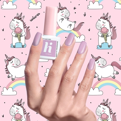 Изображение Hi Hybrid Lakier hybrydowy Unicorn nr 303 Light Lilac 5ml