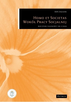 Изображение Homo et Societas. Wokół Pracy Socjalnej 5/2020