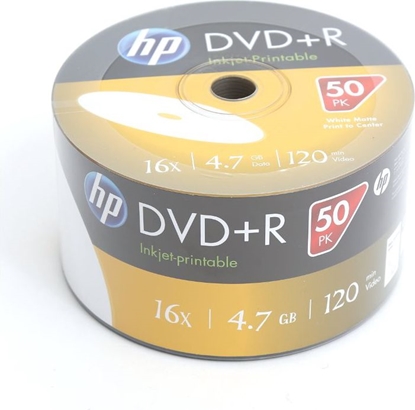 Изображение HP DVD+R 4.7 GB 16x 50 sztuk (HPP1650+)