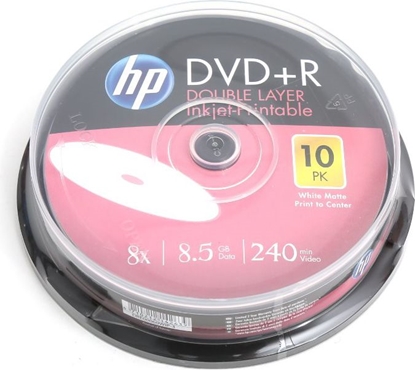 Изображение HP DVD+R DL 8.5 GB 8x 10 sztuk (HPDDP10+)