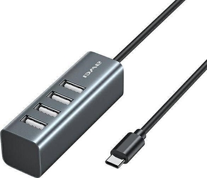 Attēls no HUB USB Awei CL-122 4x USB-A 2.0 (6954284045865)