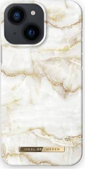 Picture of iDeal Of Sweden IDEAL OF SWEDEN IDFCSS20-I2154-194 IPHONE 13 MINI CASE GOLDEN PEARL MARBLE