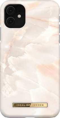 Picture of iDeal Of Sweden IDEAL OF SWEDEN IDFCSS21-I1961-257 IPHONE 11 CASE ROSE PEARL MARBLE