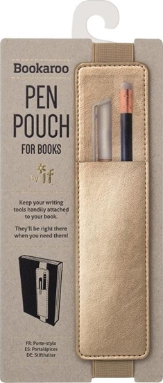 Изображение IF Bookaroo Pen Pouch Uchwyt na długopis złoty