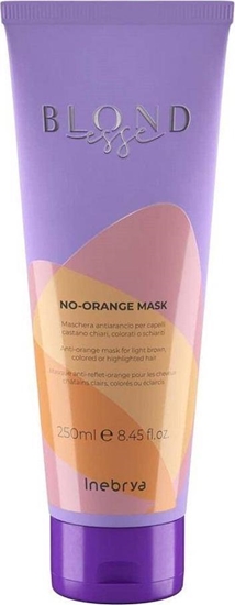 Picture of Inebrya INEBRYA_Blondesse No-Orange Mask maska do włosów jasnobrązowych, farbowanych i rozjaśnianych 250ml