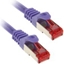 Изображение InLine 3m Cat.6 kabel sieciowy 1000 Mbit RJ45 - fioletowy (76403P)