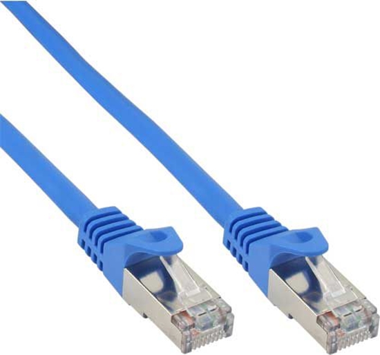 Picture of InLine 3m Kabel krosowy 100 Mbit RJ45 - niebieski ( 72503B )