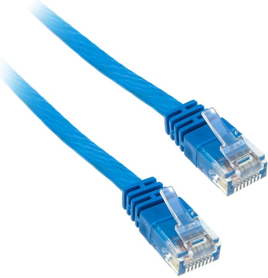 Изображение InLine 3m kabel sieciowy U/UTP 1000 Mbit Cat.6 RJ45 niebieski (71603B)