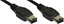 Picture of InLine Firewire 6-pin - Firewire 6-pin, 0.5m, Czarny (34055)